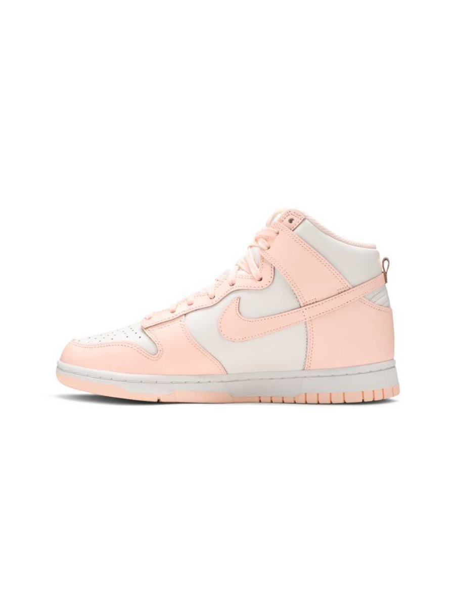 Кроссовки женские кожаные Nike Dunk High Crimson Tint Картинка Кроссовки женские кожаные Nike Dunk High Crimson Tint