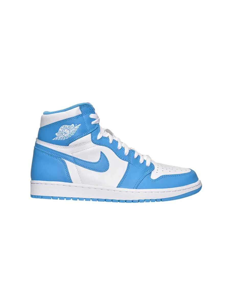 Кроссовки детские баскетбольные Nike Air Jordan 1 Retro MID UNC Картинка Кроссовки детские баскетбольные Nike Air Jordan 1 Retro MID UNC