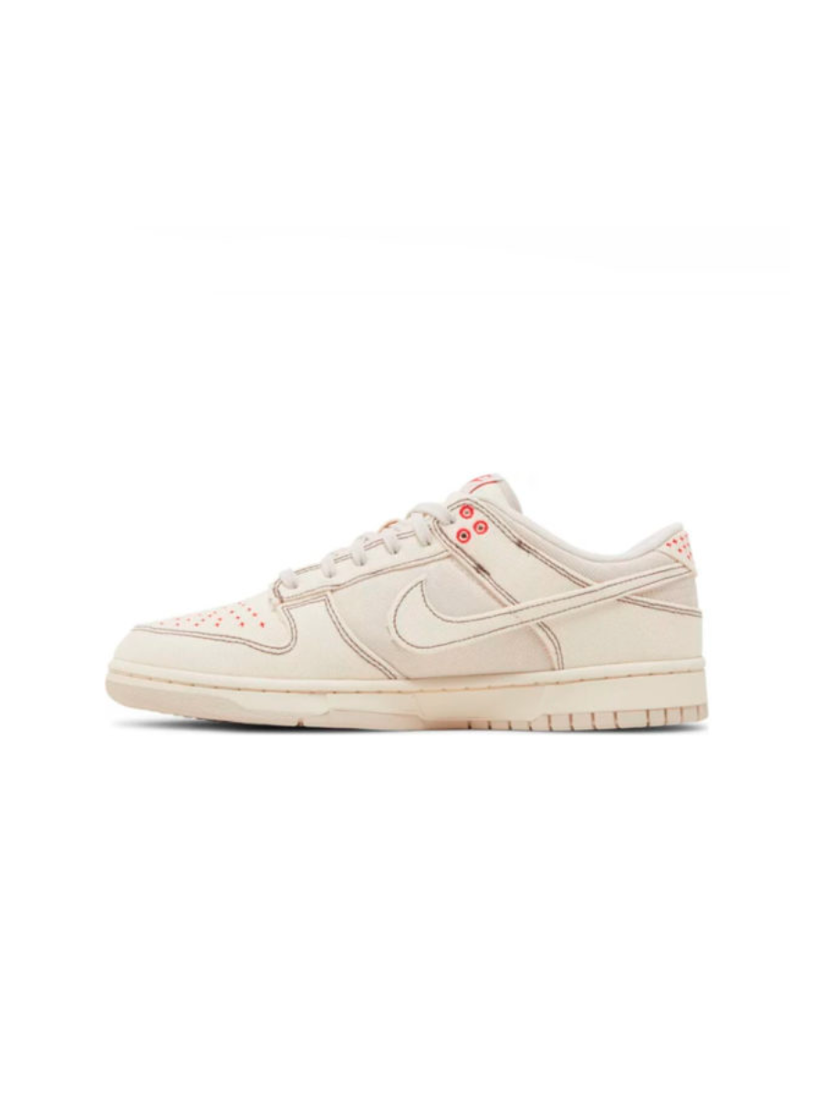 Кроссовки весенние низкие Nike Dunk Low Light Orewood Brown Sashiko Картинка Кроссовки весенние низкие Nike Dunk Low Light Orewood Brown Sashiko