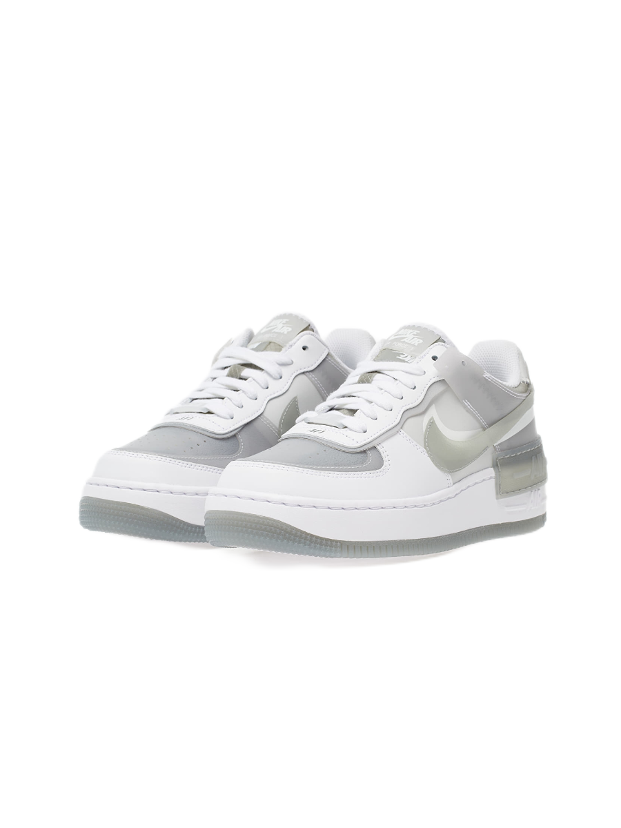 Картинка Кроссовки низкие Nike Air Force 1 Low Shadow White Grey